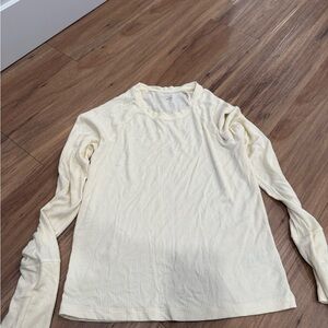 Yellow Long Sleeve Women's Top